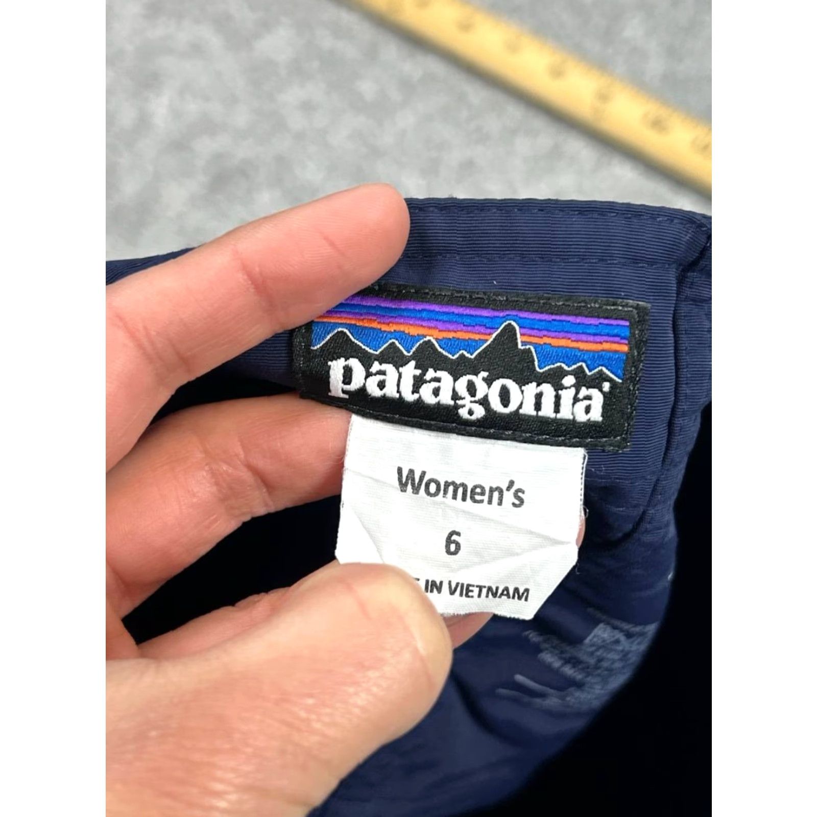 Patagonia Patagonia Board Swim Cover Up Skirtie Womens 6 Blue Logo Nylon Beach Swimwear Size ONE SIZE - 7 Thumbnail