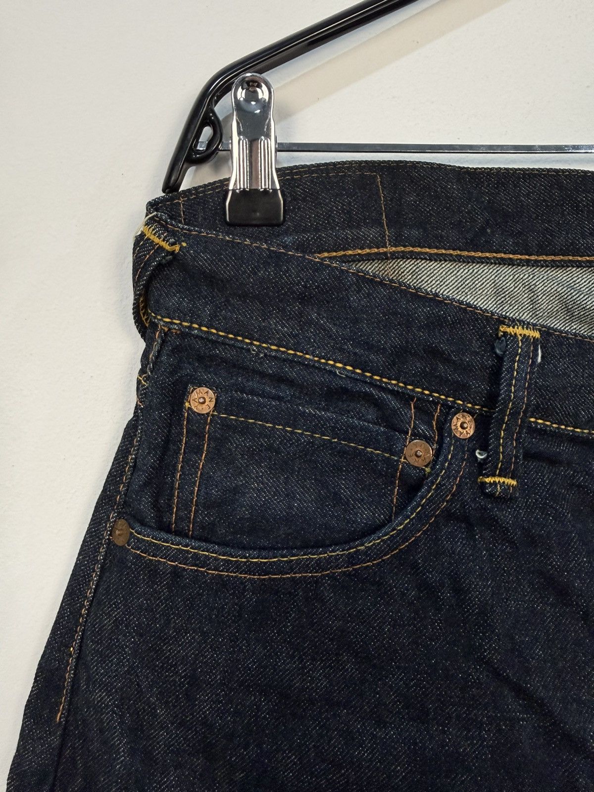 Evisu Evisu 2001 Lot Big Yellow Seagull Jeans 36/35 Vintage Y2K Size US 36 / EU 52 - 14 Thumbnail