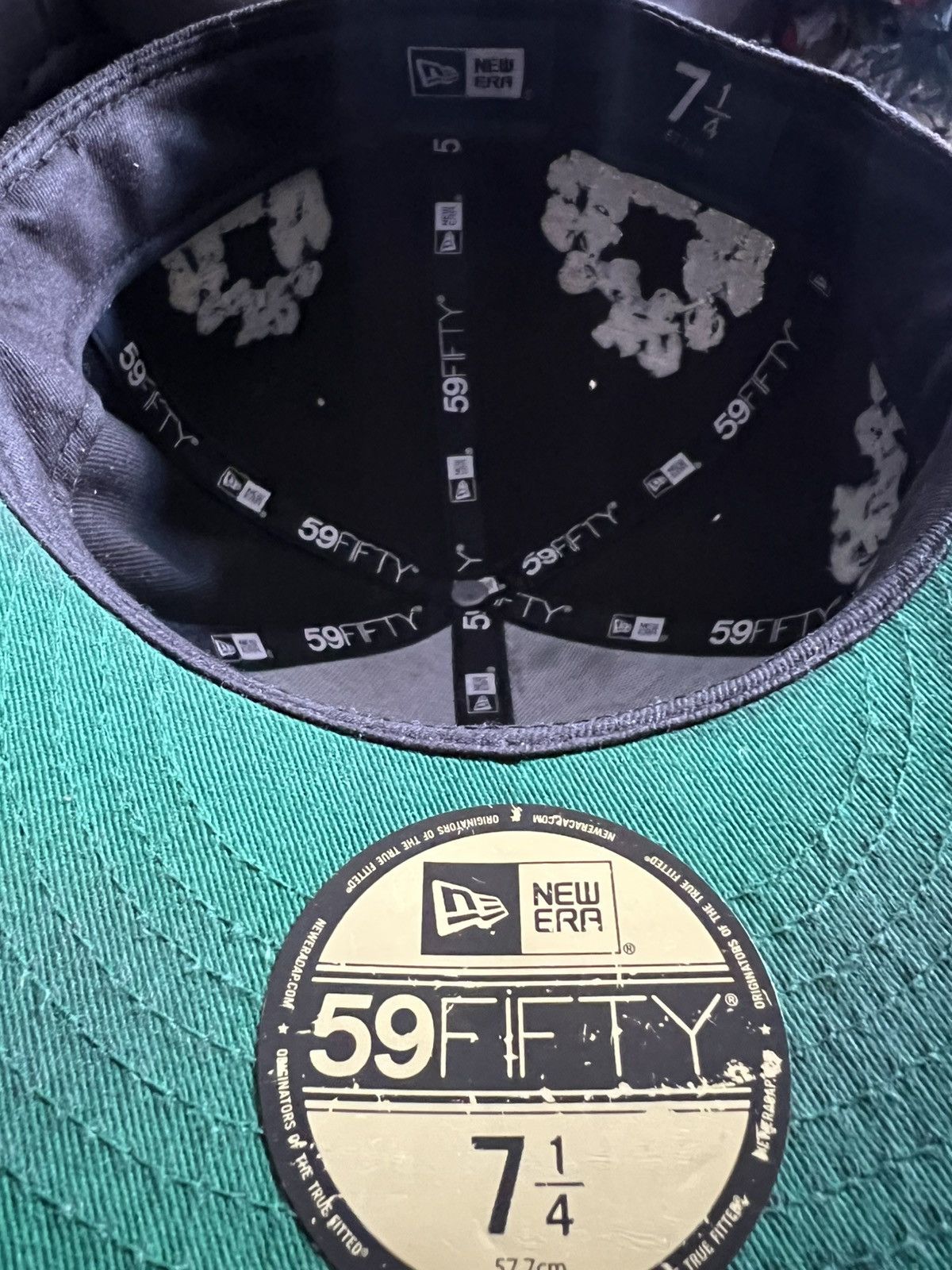 DENIM TEARS Denim Tears New Era Cotton Wreath 59/50 Cap Size ONE SIZE - 6 Thumbnail