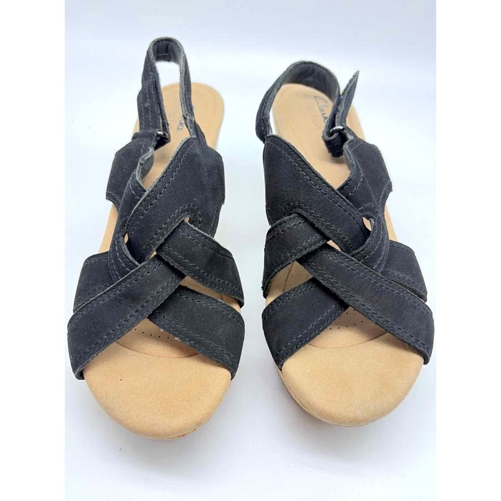 Clarks Clarks Black Size 9 Wedge Heels Size US 9 / IT 39 - 5 Thumbnail