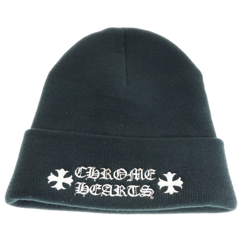 Chrome Hearts Logo Embroidered Knit Hat