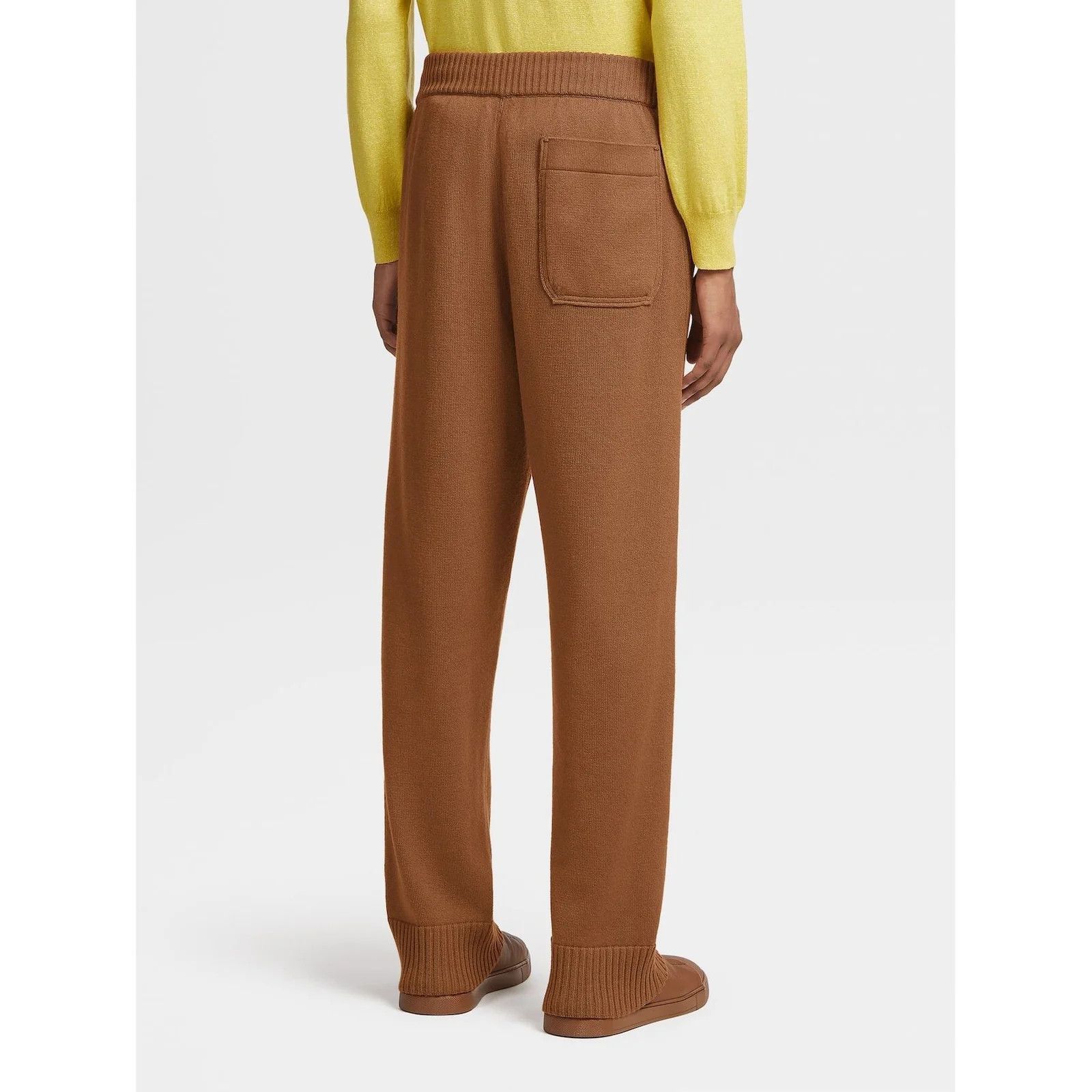 Ermenegildo Zegna $1850 Zegna Cashmere Cotton Knit Track pants AW 2024 Size US 34 / EU 50 - 4 Thumbnail