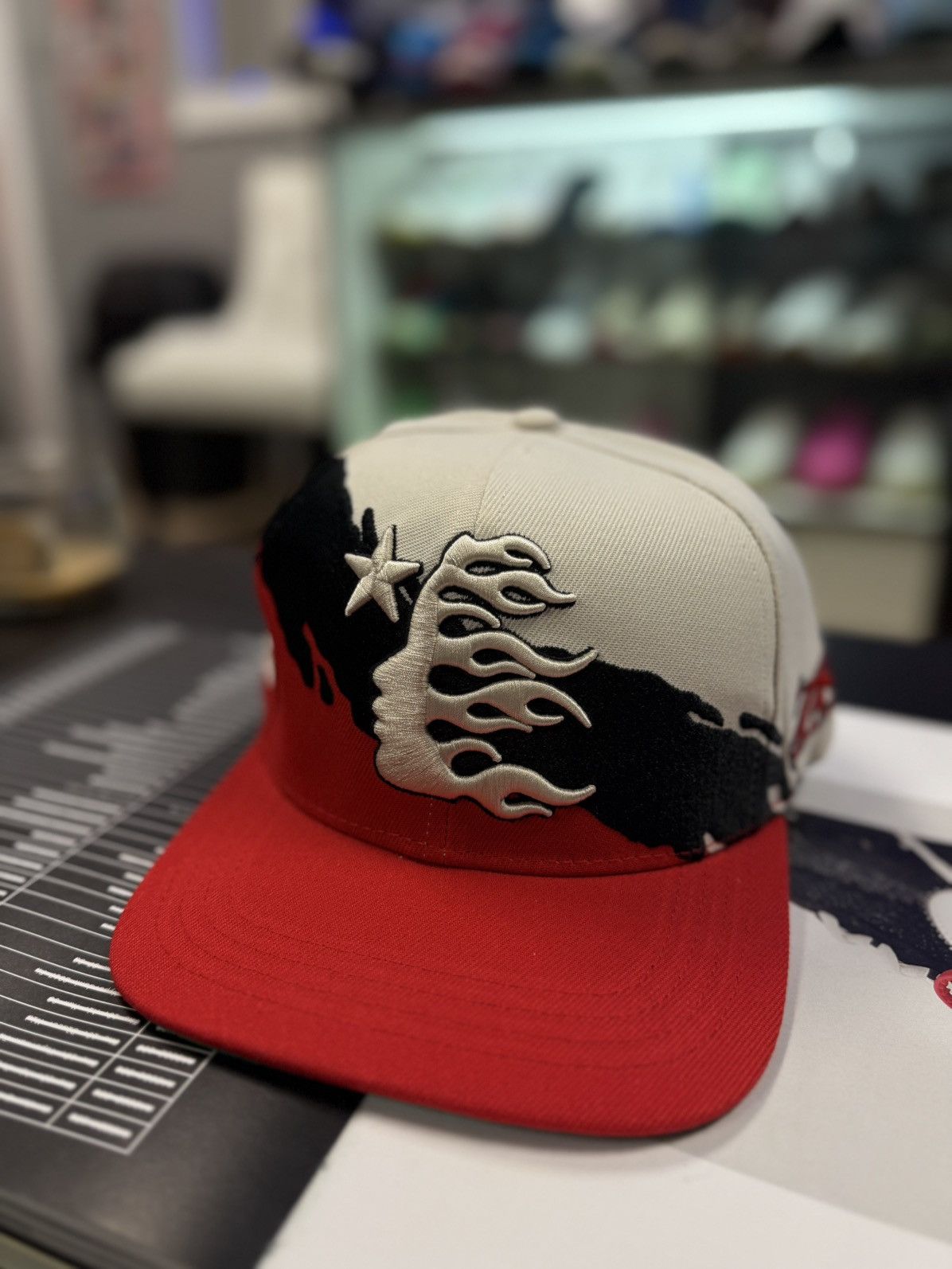 HELLSTAR Hellstar Adjustable SnapBack Hat “Air Brush” (NEW) Size ONE SIZE - 2 Thumbnail