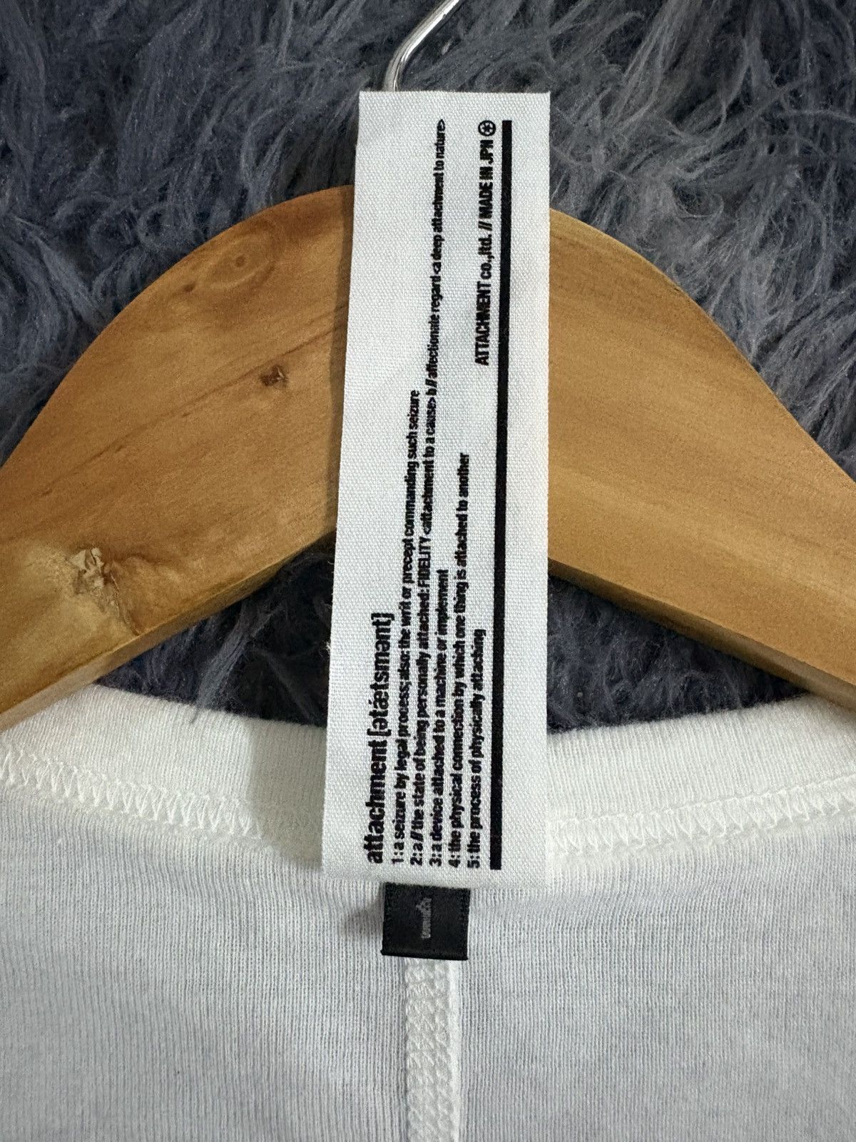 Attachment 🔥HOT🔥 VINTAGE ATTACHMENT PLAIN TEE Size US XS / EU 42 / 0 - 3 Thumbnail