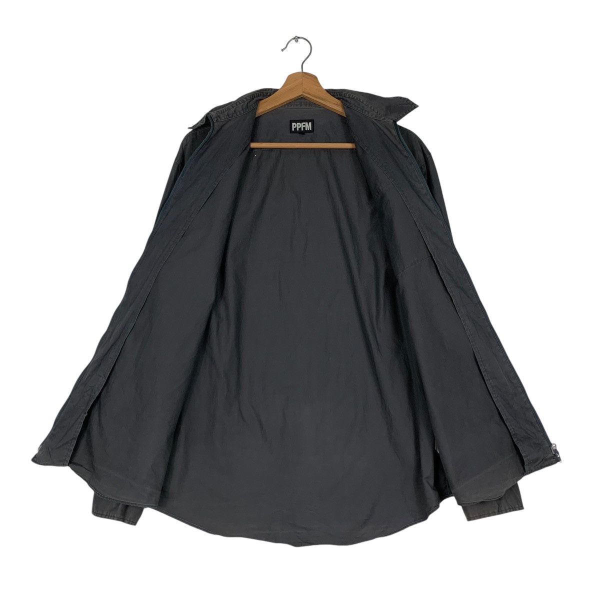 PPFM PPFM Single Pocket Gray Casual Jacket #1238-C56 Size US M / EU 48-50 / 2 - 11 Thumbnail