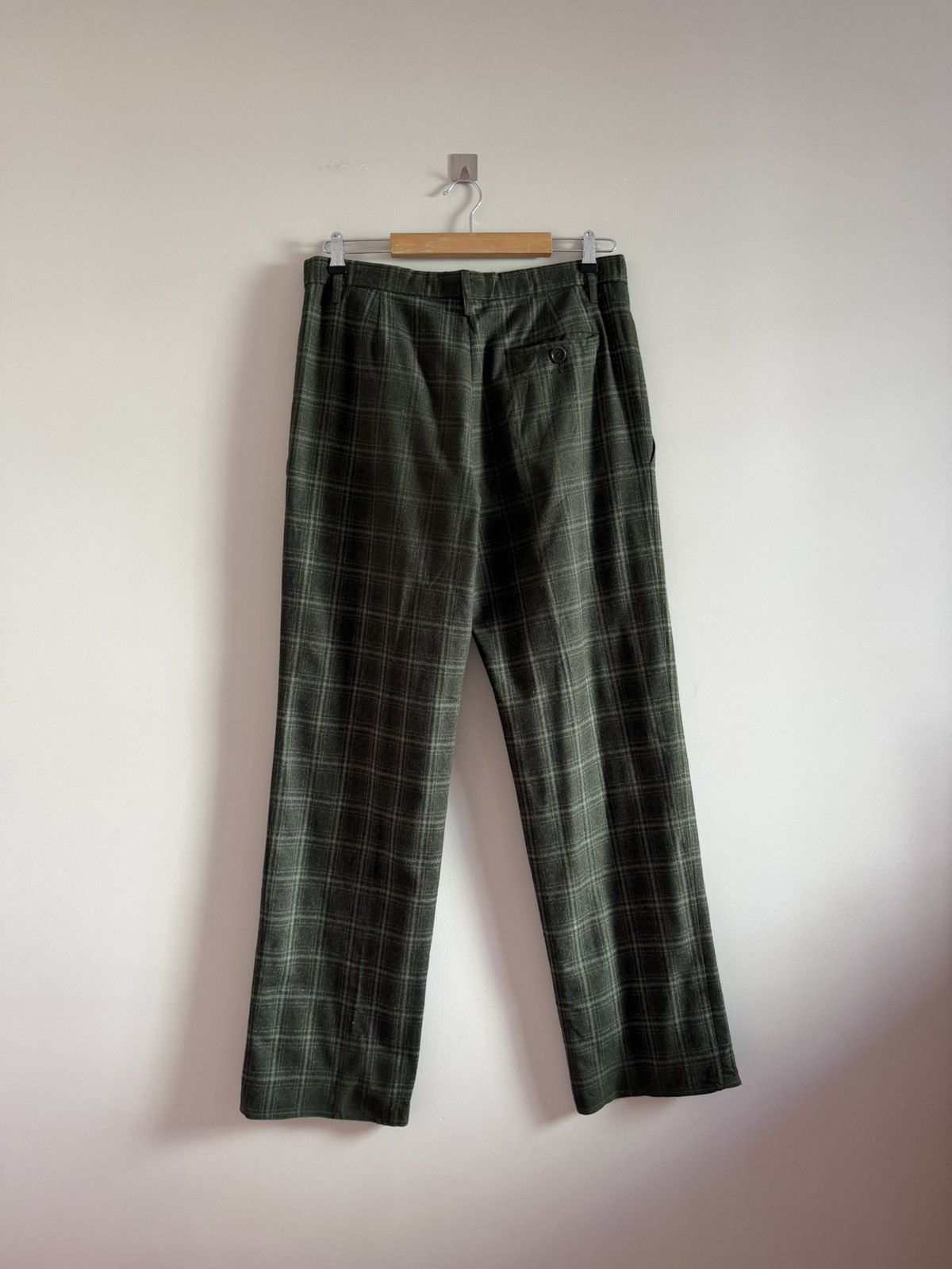 Dirk Bikkembergs Vintage Dirk Bikkembergs Wool Trousers Size US 32 / EU 48 - 4 Thumbnail