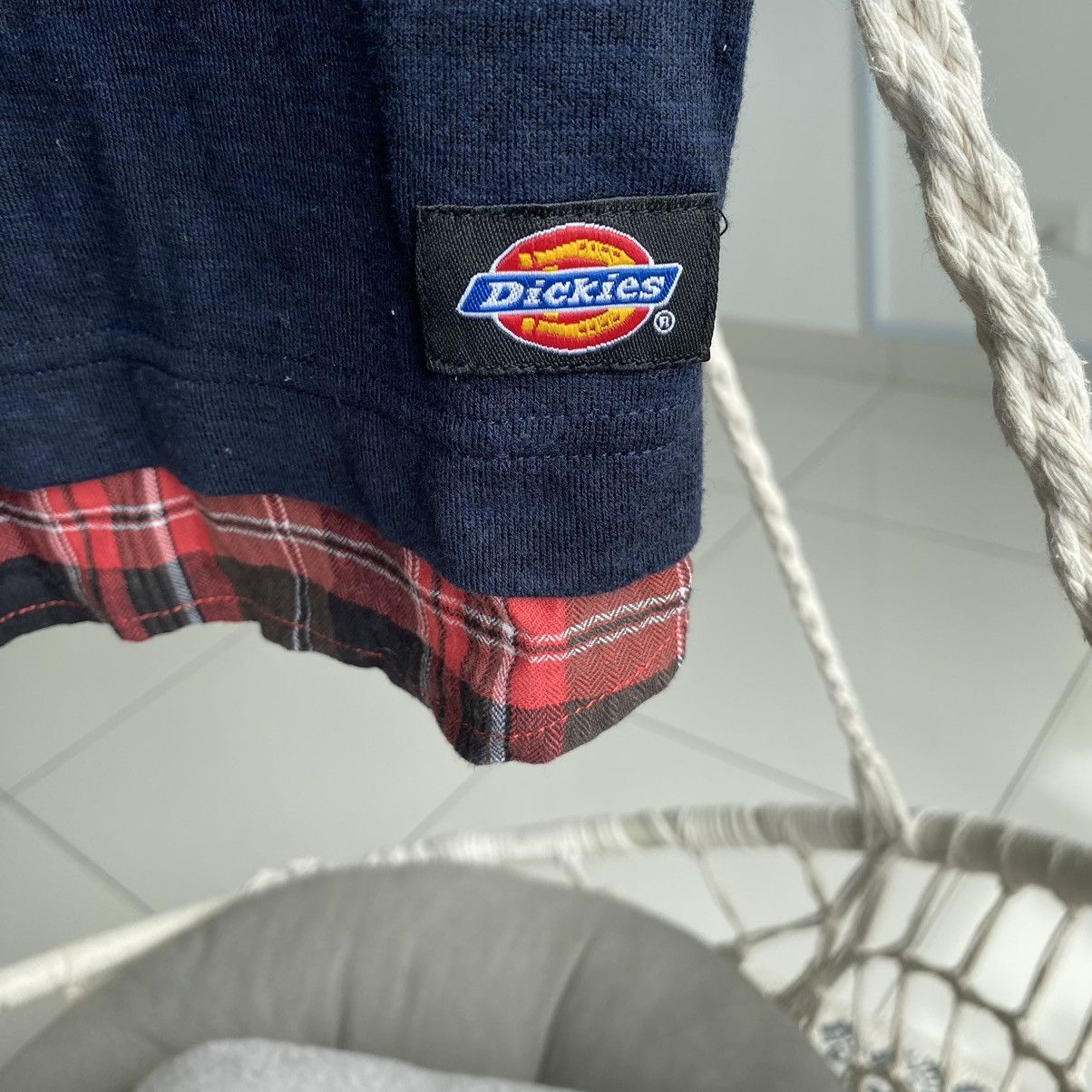 Dickies Vintage Dickies Work Wear Flannel ERD GRUNGE TSHIRT Size US M / EU 48-50 / 2 - 4 Thumbnail