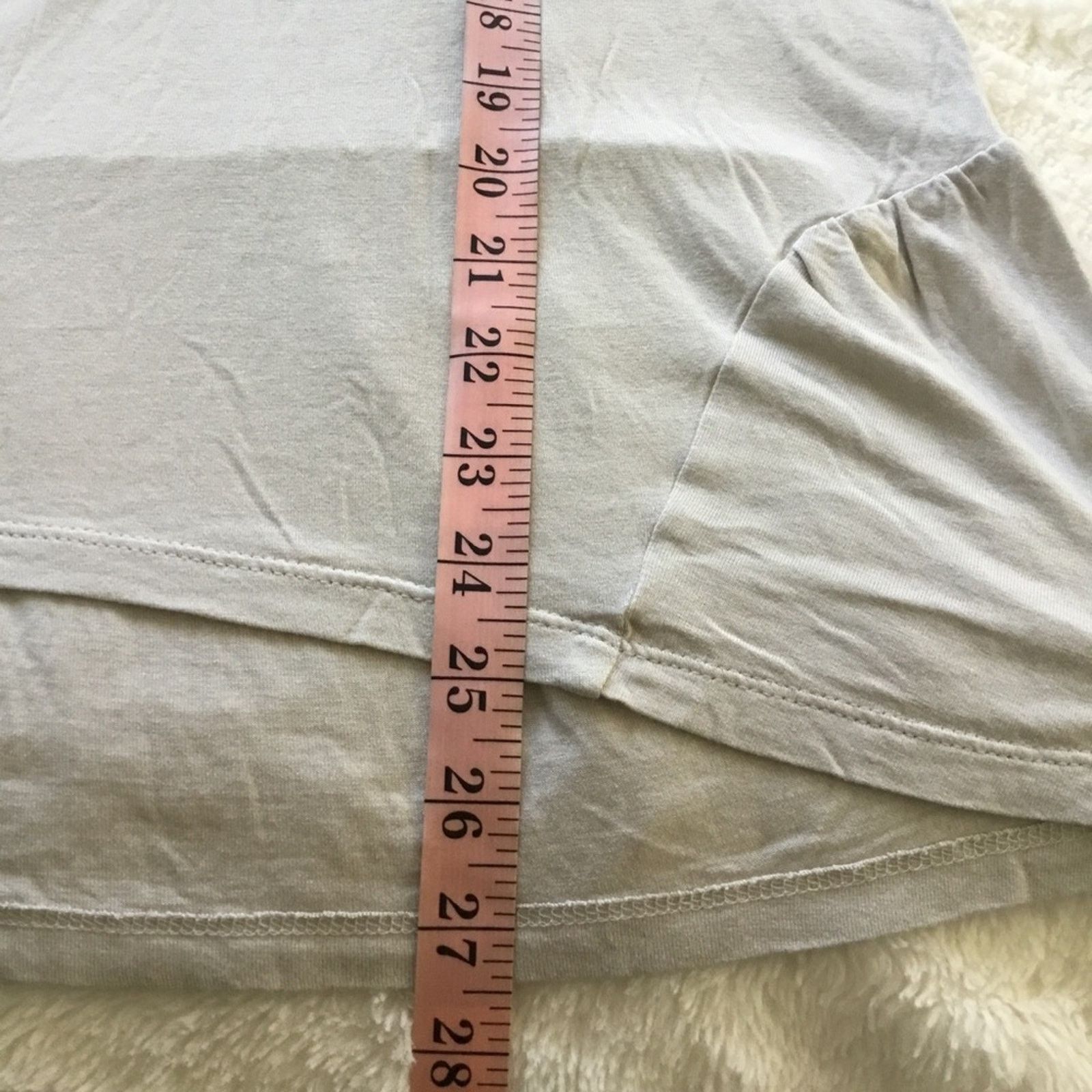 Club Monaco Club Monaco Light Gray Asymmetrical Sequined Top Size S / US 4 / IT 40 - 11 Thumbnail