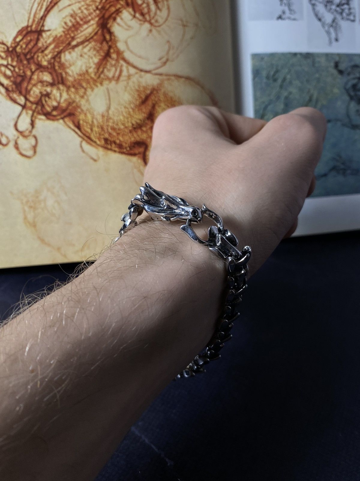 Jewelry Unique Dragon Bracelet - Vintage Style Size ONE SIZE - 3 Thumbnail