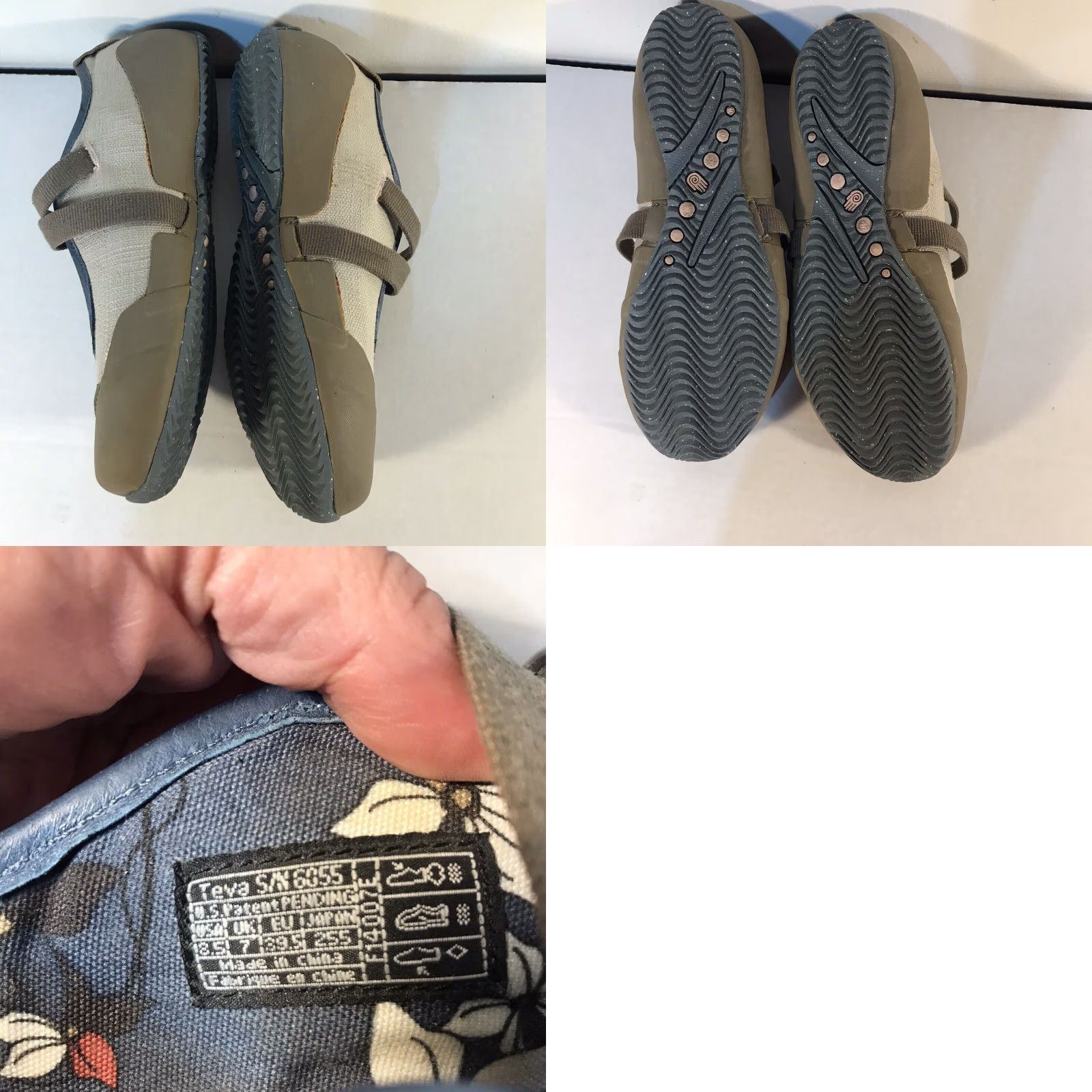 Teva Teva Slip-On Sandals Women’s Size 8.5 Brown Rubber/Tweed Casual Comfort Outdoor Size US 8.5 / IT 38.5 - 8 Thumbnail