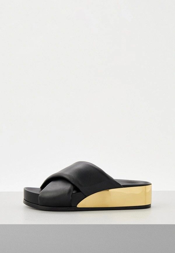 Jil Sander o1y1025 Slippers in Black Size US 9 / IT 39 - 1 Thumbnail