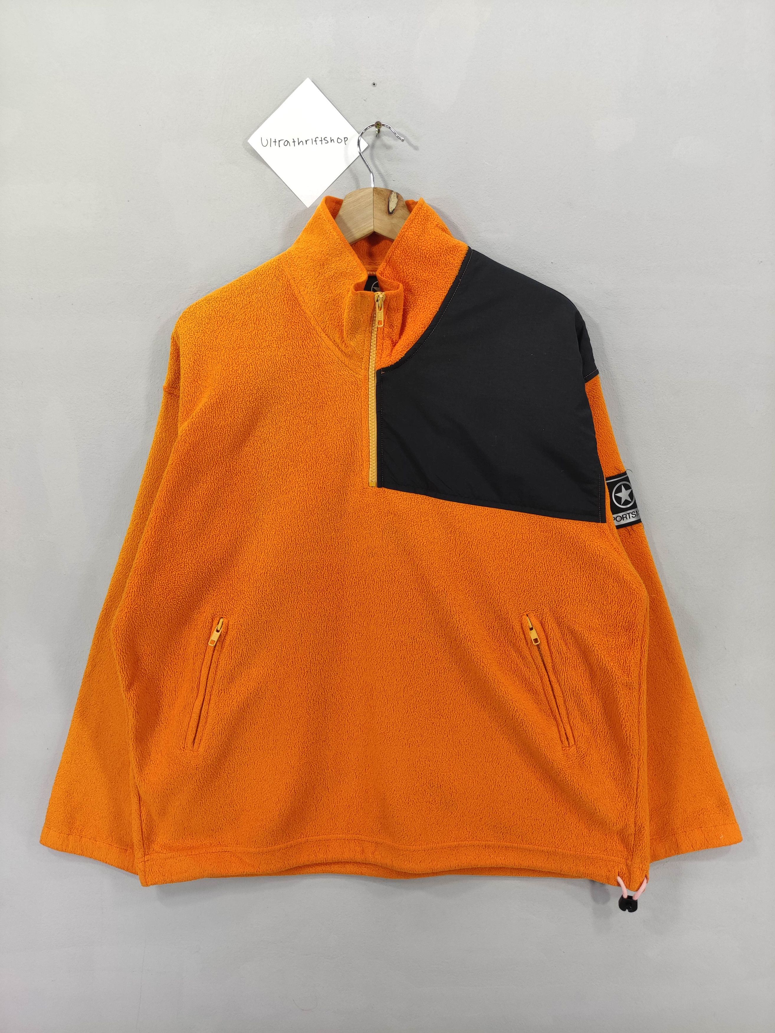 Japanese Brand Vintage Mizuno Sportman Fleece Sweater Half Zipper Size US L / EU 52-54 / 3 - 1 Thumbnail