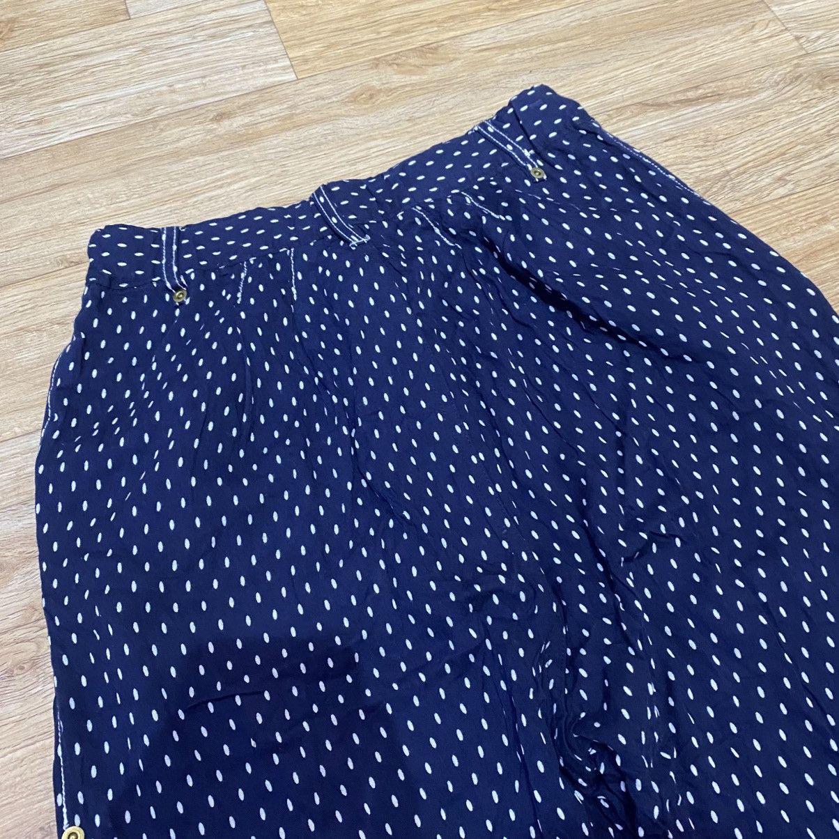 Issey Miyake 2000s Mercibeaucoup By Issey Miyake Polkadot Pants Size 26" / US 2 / IT 38 - 10 Thumbnail