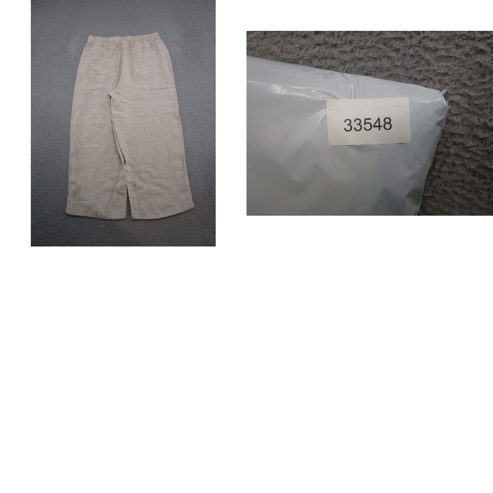 Cynthia Rowley Cynthia Rowley Pants Wide Leg Elastic Waist Linen Beige 100% Linen Size L Beach Womens Fashion Spring Summer Fall Wide-Leg Jeans? Size 36" / US 14 / IT 50 - 9 Thumbnail