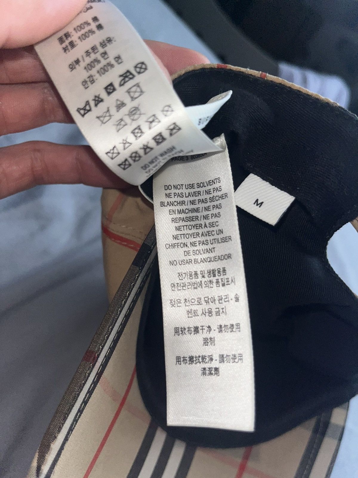 Burberry BURBERRY MENS HAT Size ONE SIZE - 8 Thumbnail
