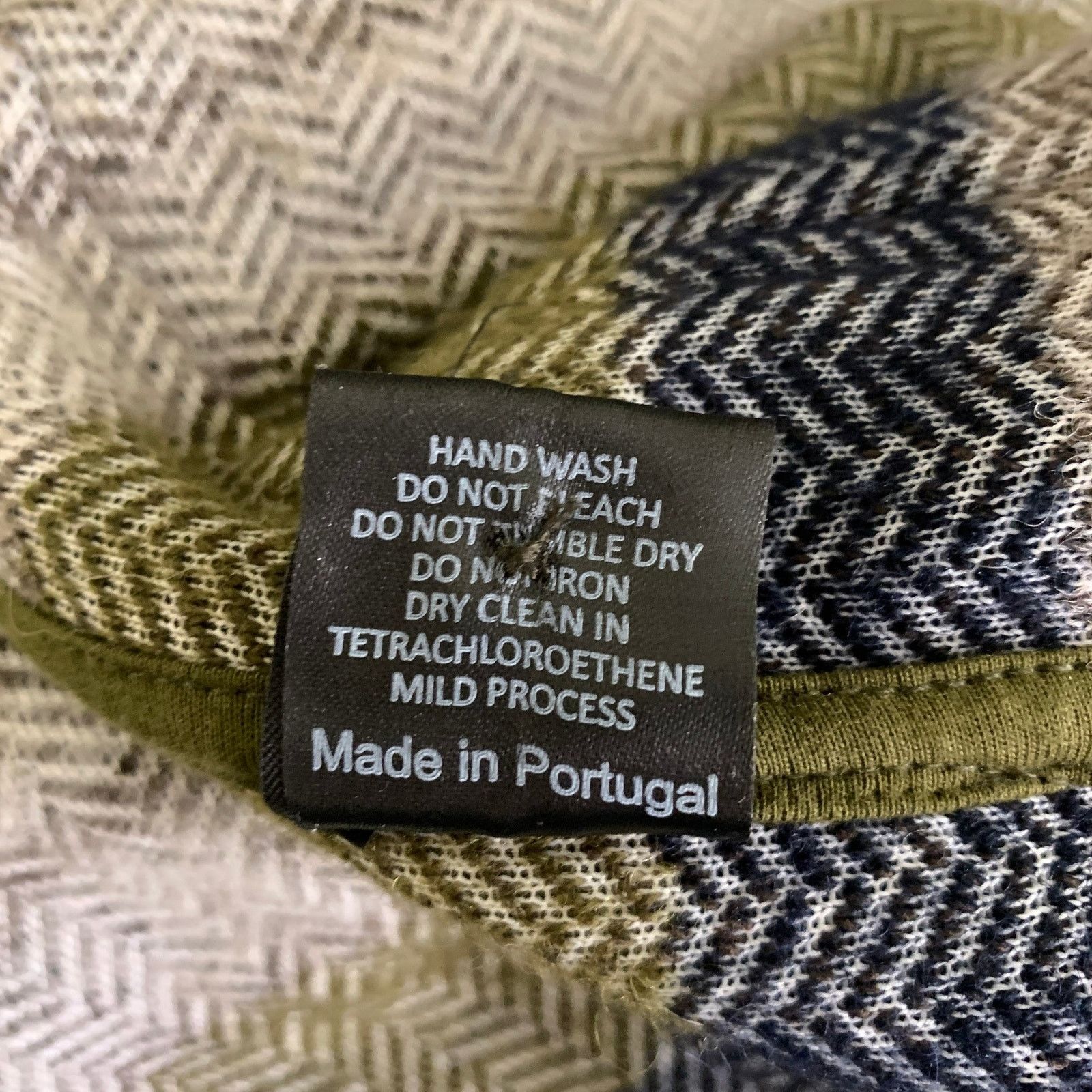 Todd Snyder TODD SNYDER Tan Olive Textured Stripe Cotton Chore Jacket Size US M / EU 48-50 / 2 - 6 Thumbnail