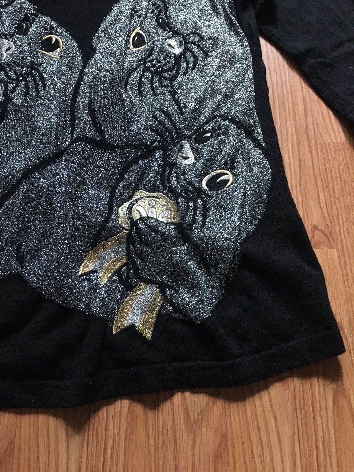 Iceberg ICEBERG Vintage 1991 Gilmar Rare Seals Pullover Sweater IT42 Size M / US 6-8 / IT 42-44 - 8 Thumbnail