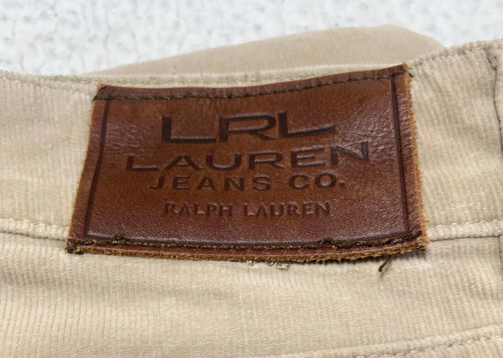 Lauren Ralph Lauren LRL Ralph Lauren Jeans Corduroy Pants Women's Size 10 Tan Size 32" / US 10 / IT 46 - 3 Thumbnail
