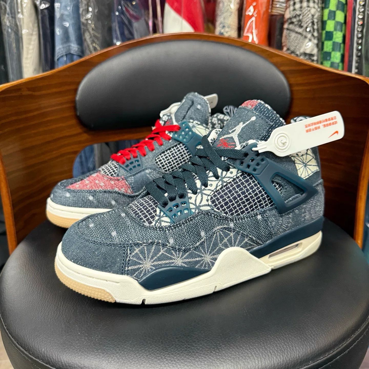 Nike Nike AJ4 Denim Lowtop Sneakers 40 Men Size US 7.5 / EU 40-41 - 1 Thumbnail