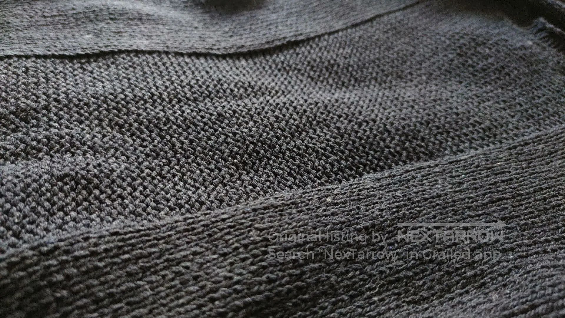 Replay New Artisan Knitted Sweater in Dark Gray. Size US M / EU 48-50 / 2 - 7 Thumbnail