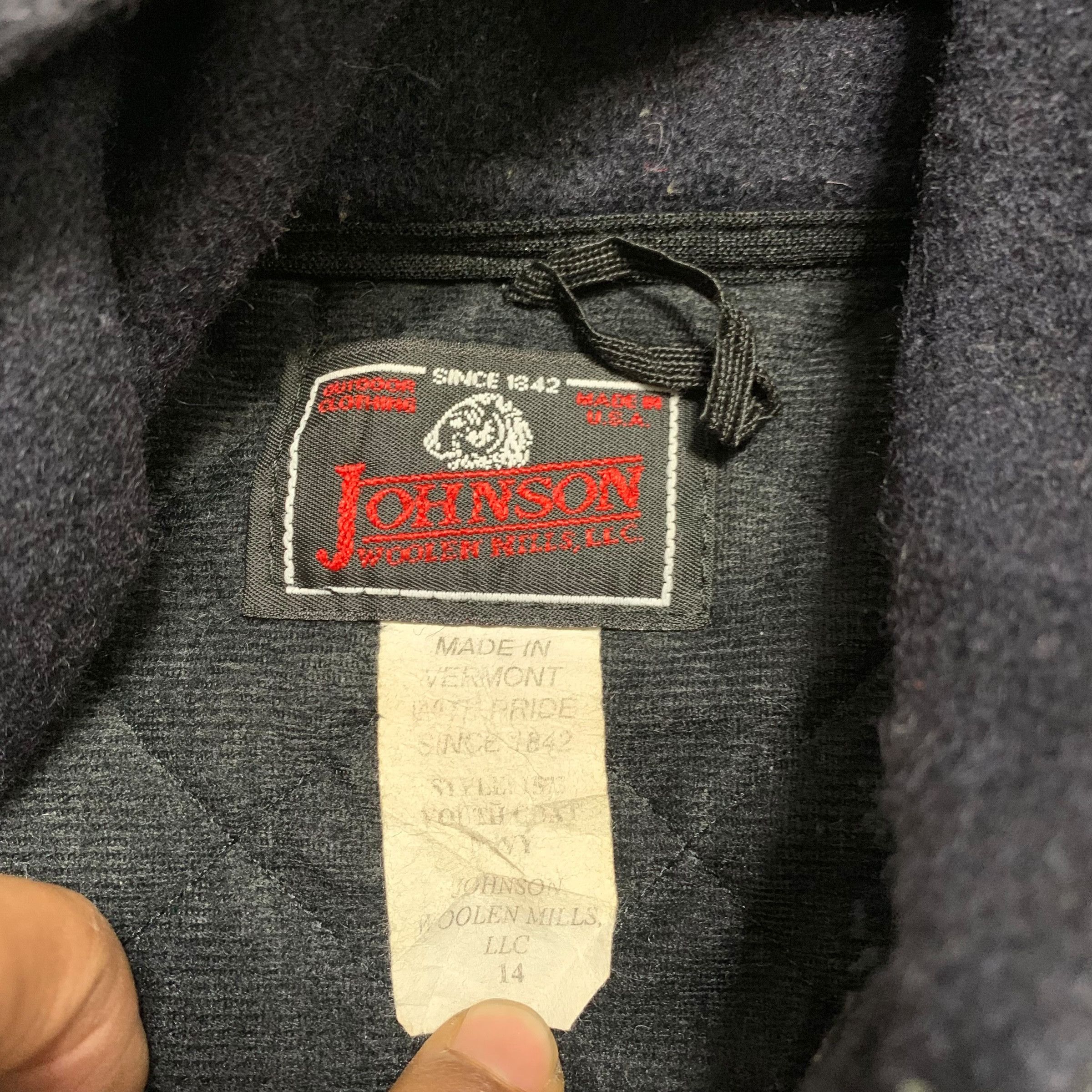 Johnson Woolen Mills Vintage 70s Johnson Woolen Mills Hooded Jacket Youth Coat Size US XS / EU 42 / 0 - 4 Thumbnail