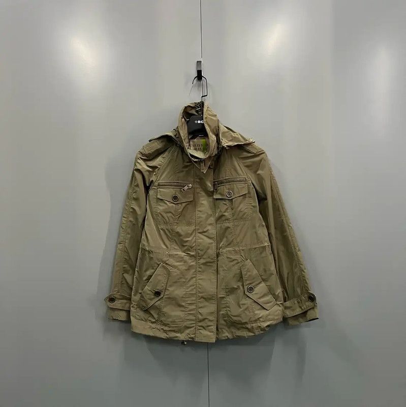 Burberry Burberry Green Cotton Ladies Jacket Size XS / US 0-2 / IT 36-38 - 1 Thumbnail