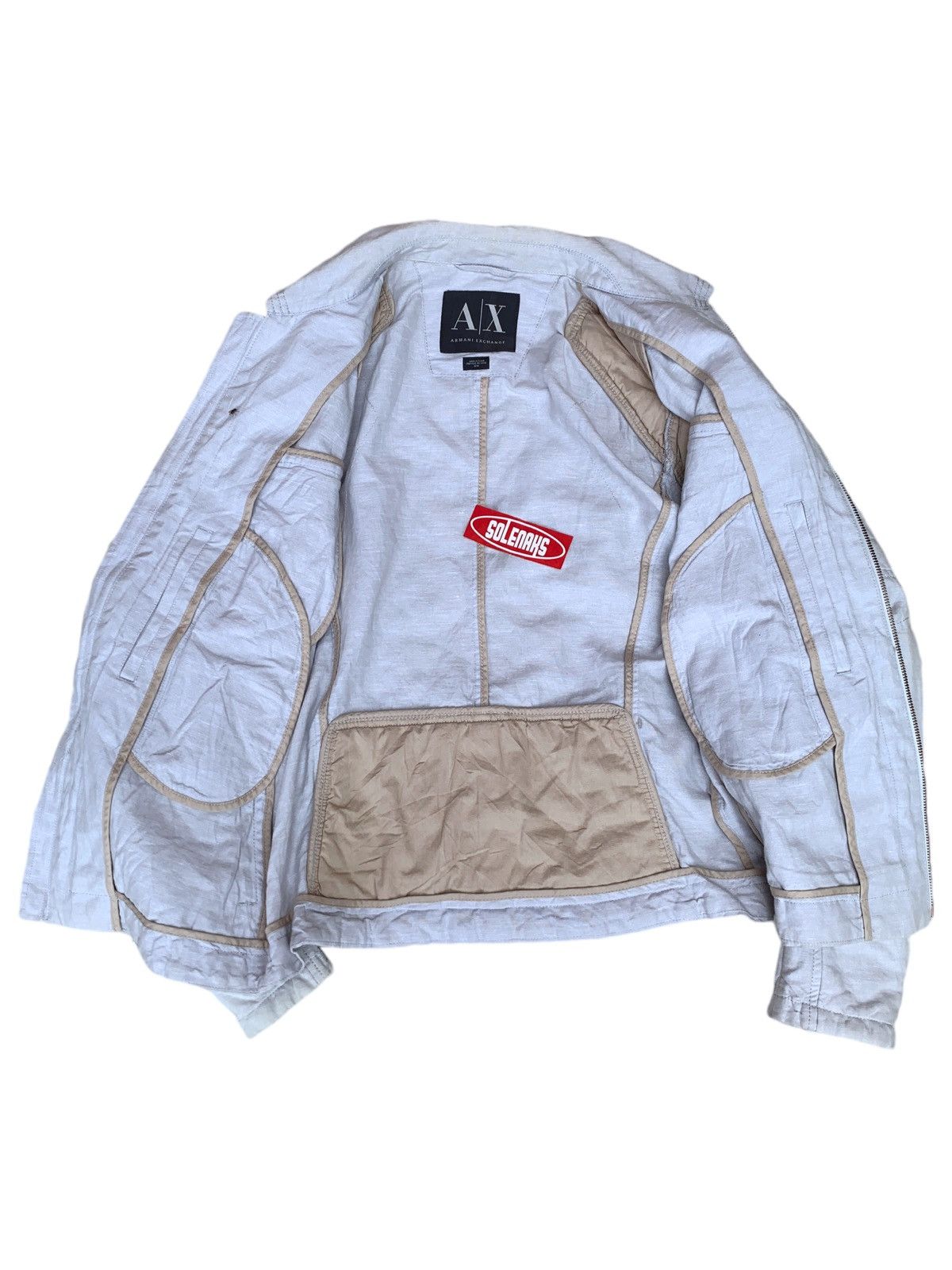 Armani Exchange × Designer Armani exchange ss 2013 biker jacket Size US S / EU 44-46 / 1 - 9 Thumbnail