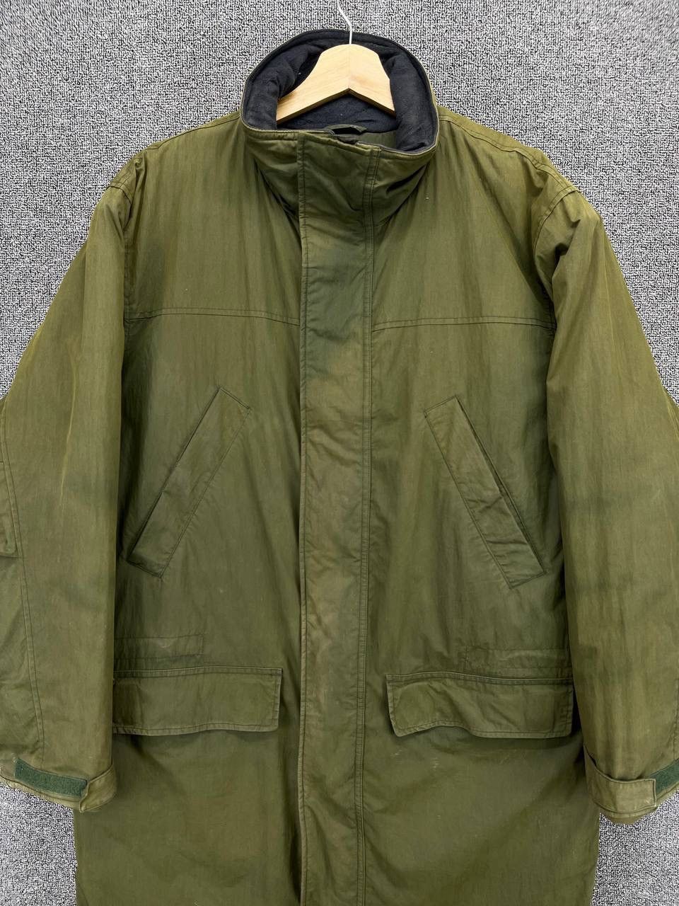 L.L. Bean × Vintage Vintage L.L. Bean Military Army Trashed Long Jacket Size US M / EU 48-50 / 2 - 3 Thumbnail