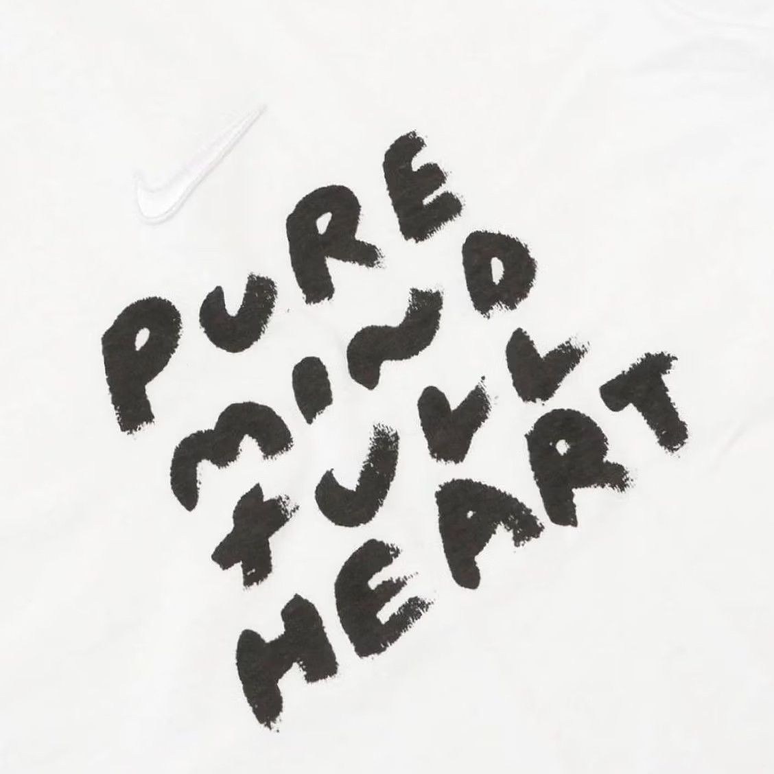 Nike BLACK COMME des GARCONS × NIKE WHITE T-Shirt Used Size US S / EU 44-46 / 1 - 2 Thumbnail