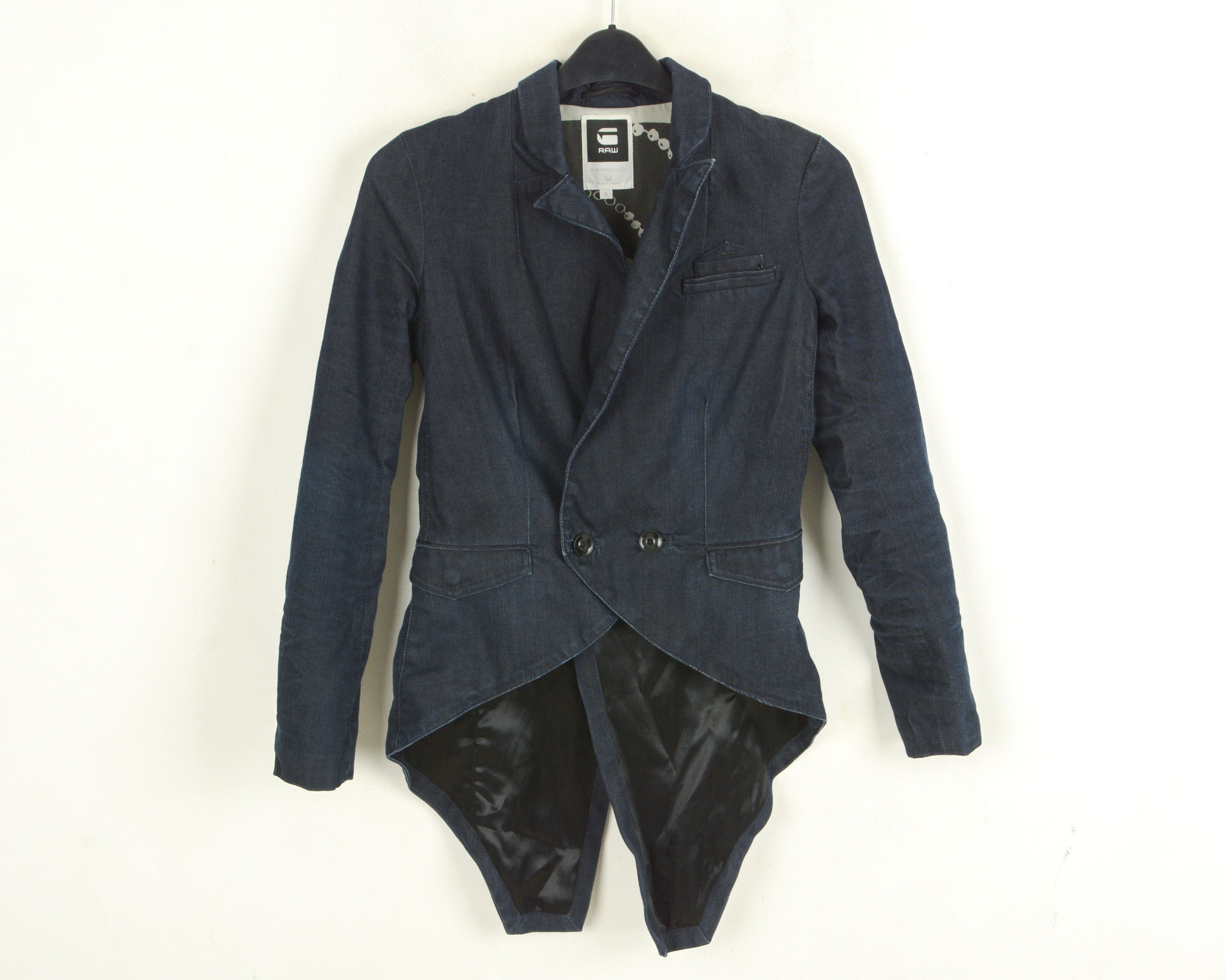 G-Star Fender Tux Blazer S Denim Jacket Double Breasted Coat Size S / US 4 / IT 40 - 1 Thumbnail