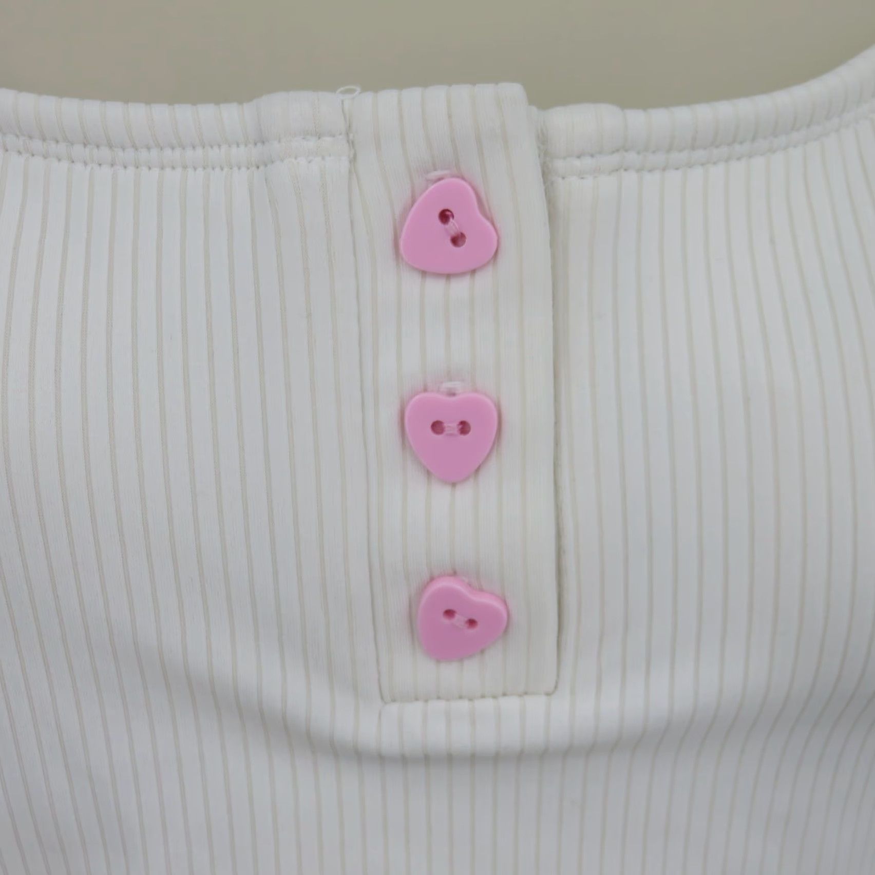 Vintage Stoney Clover Lane Target Women One Piece Swimsuit White Heart Button S Small Navy (S) Size: S Size ONE SIZE - 3 Thumbnail