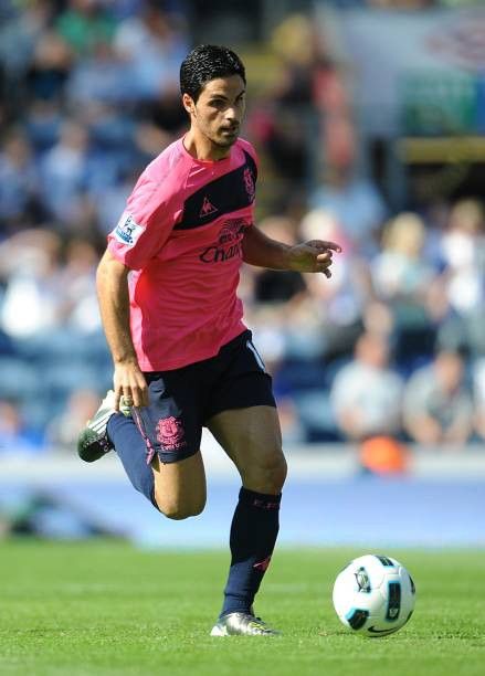 Le Coq Sportif Everton away 2010/2011 arteta jersey football Size US M / EU 48-50 / 2 - 11 Thumbnail