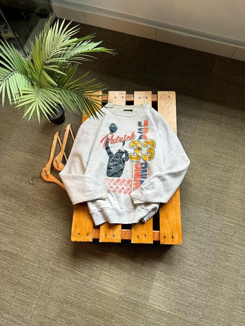 Ewing Athletics × NBA × Vintage VINTAGE PATRICK EWING LEGEND BASKETBALL SWEATSHIRT Size US M / EU 48-50 / 2 - 1 Thumbnail
