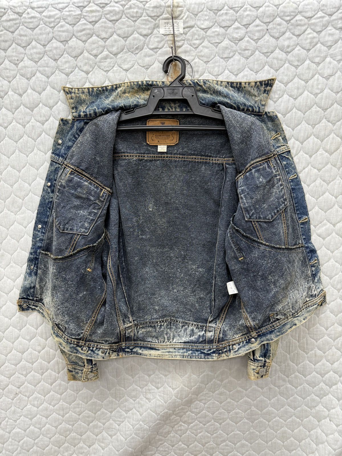 Edwin 🔥🔥🔥ARCHIVE VINTAGE EDWIN ACID WASH TRUCKER JACKET Size US M / EU 48-50 / 2 - 7 Thumbnail
