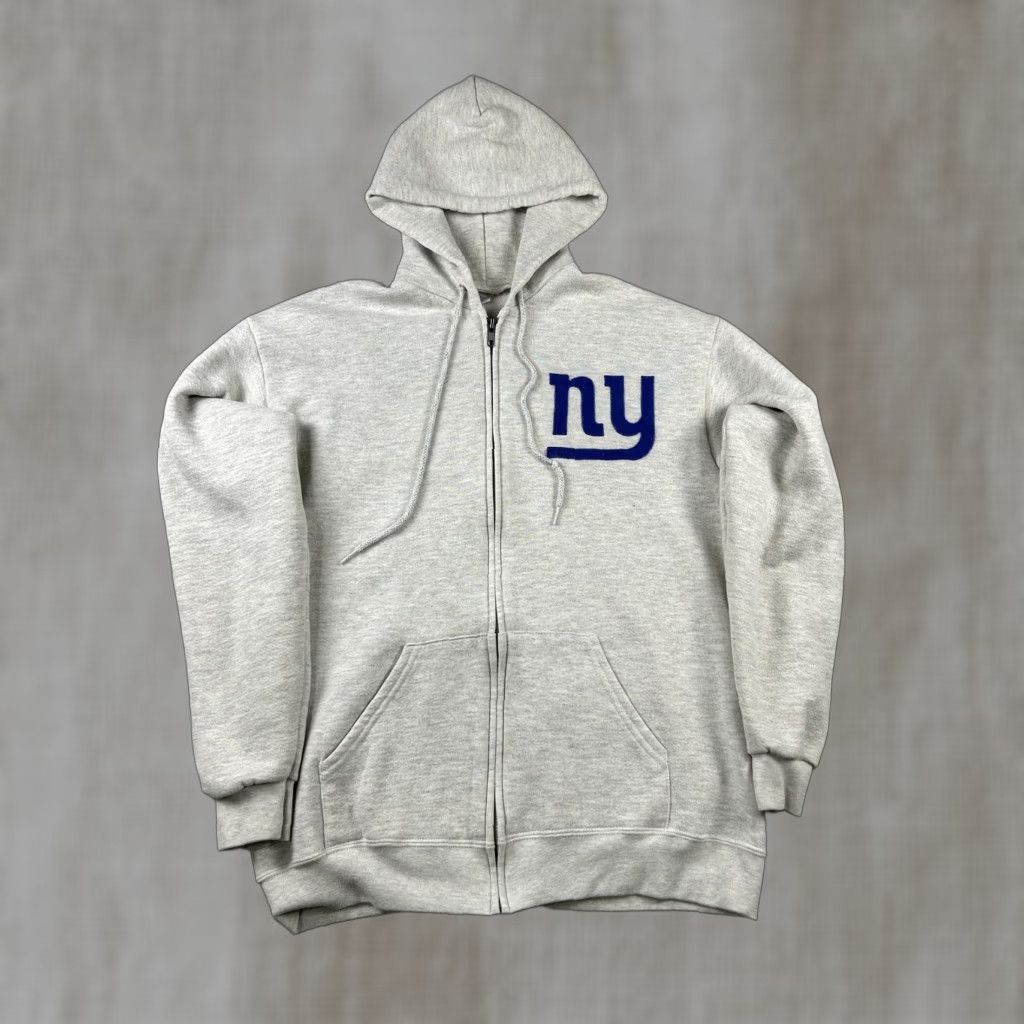 Ebbets Field Flannels VINTAGE Ebbets Field Flannels Hoodie Sweatshirt Giants Gray USA Mens Medium Size US M / EU 48-50 / 2 - 1 Thumbnail