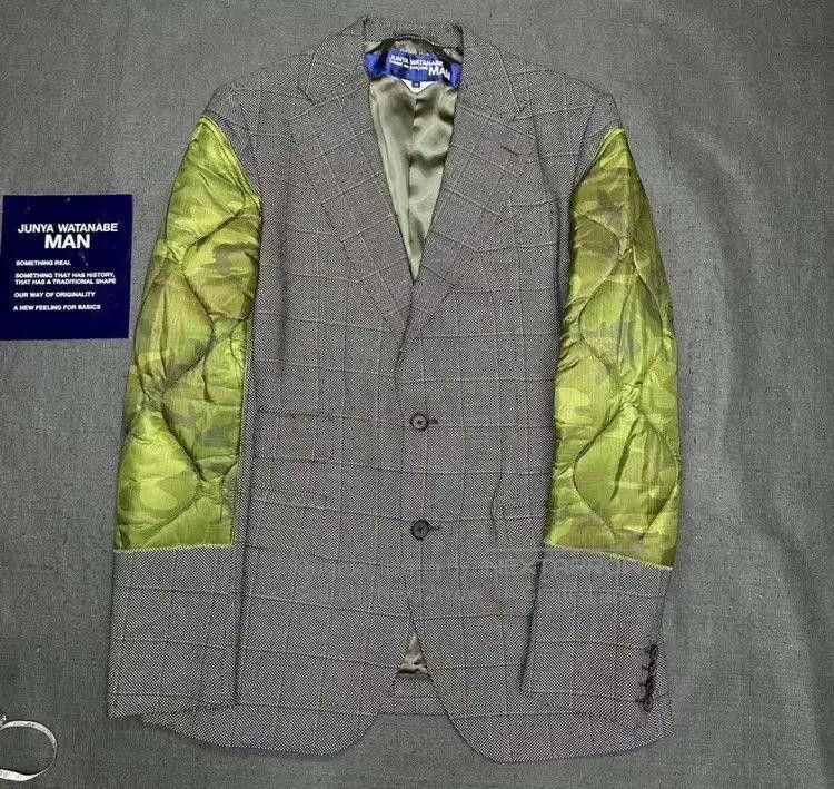 Junya Watanabe × Moncler Junya Wantanabe X Moncler Plaid Puffer