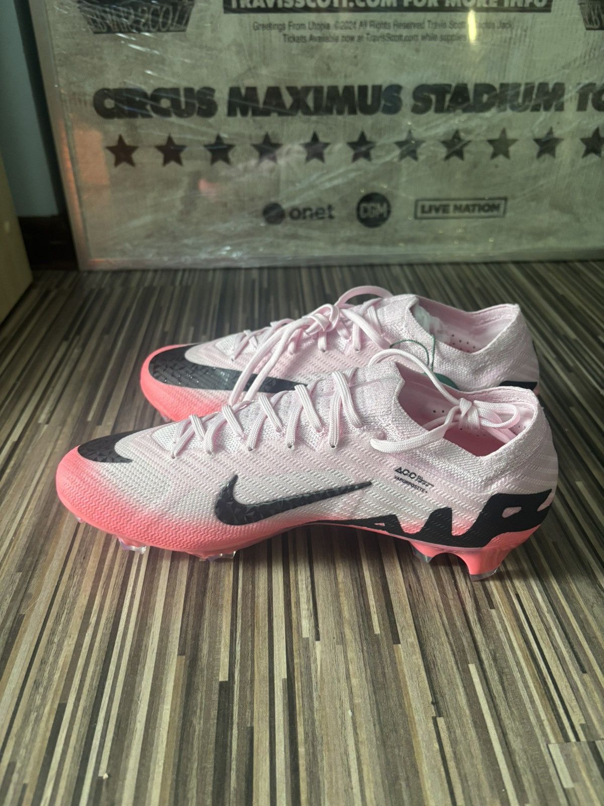 Nike Nike Mercurial Vapor 15 Elite FG Pro Pink Foam Size US 9.5 / EU 42-43 - 3 Thumbnail