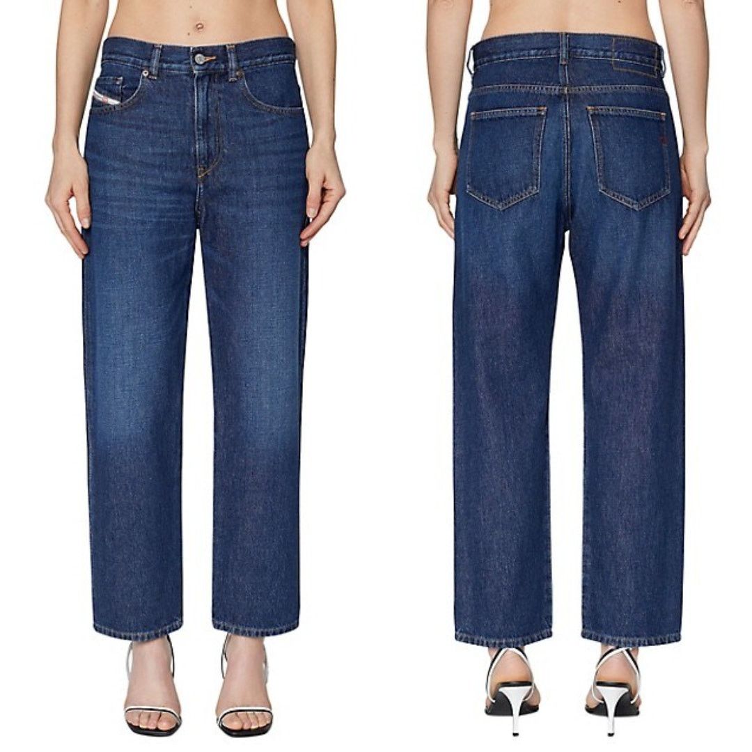 Diesel Diesel | NWT Indigo Y2K Boyfriend Jeans 2016 D-Air 24 Size 24" / US 00 / IT 34 - 2 Thumbnail