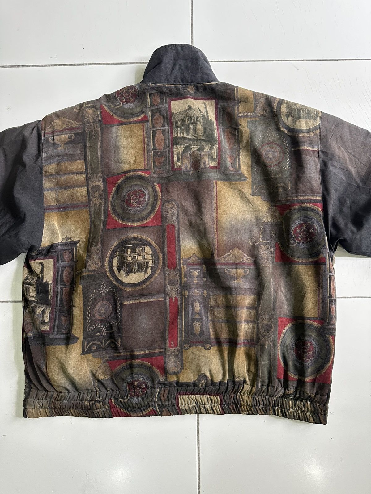 AlphaStyle × Japanese Brand Vintage Graphic Alpha scene Zipup Faded Sleeve Black jacket Size US L / EU 52-54 / 3 - 2 Thumbnail
