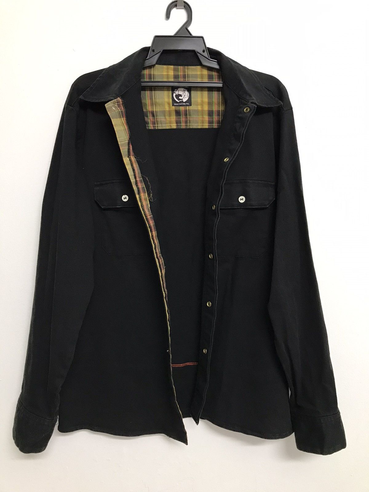 Hiroshi Fujiwara × Japanese Brand × MasterPiece Vintage Rocstar Mad Hectic Flannel Shirt Size US XL / EU 56 / 4 - 2 Thumbnail
