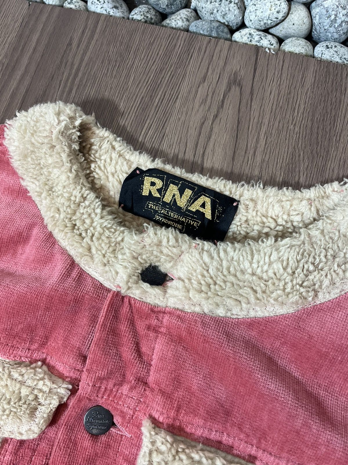 Designer × Japanese Brand RNA inc. Japan Corduroy Crop Jacket Sherpa Collar Size US M / EU 48-50 / 2 - 6 Thumbnail