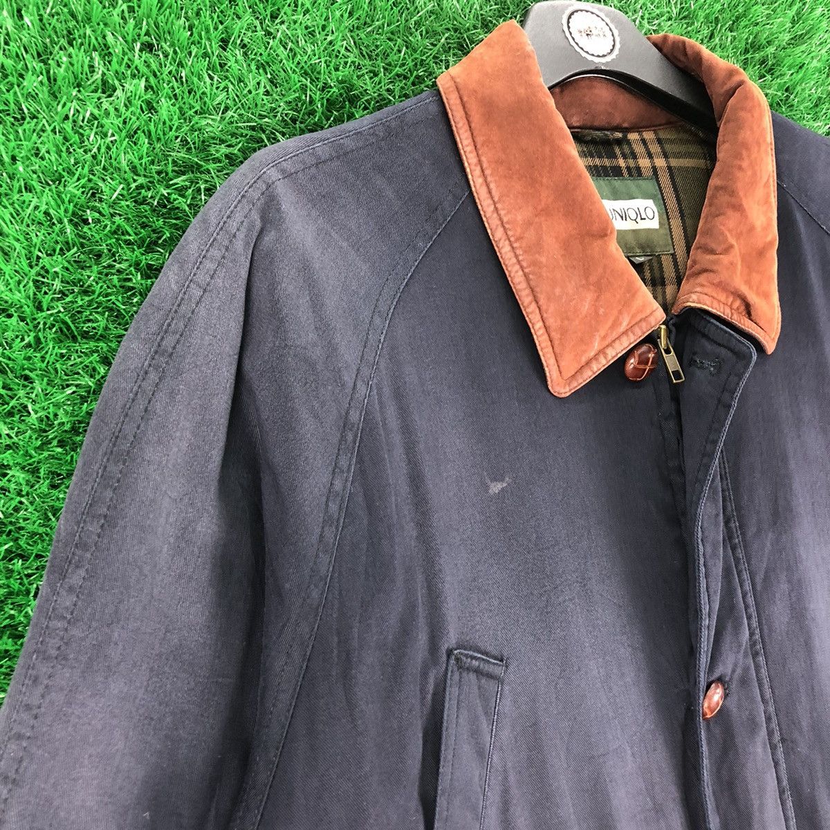 Uniqlo Vintage 80's Uniqlo Green Label Jacket Size US XXL / EU 58 / 5 - 2 Thumbnail