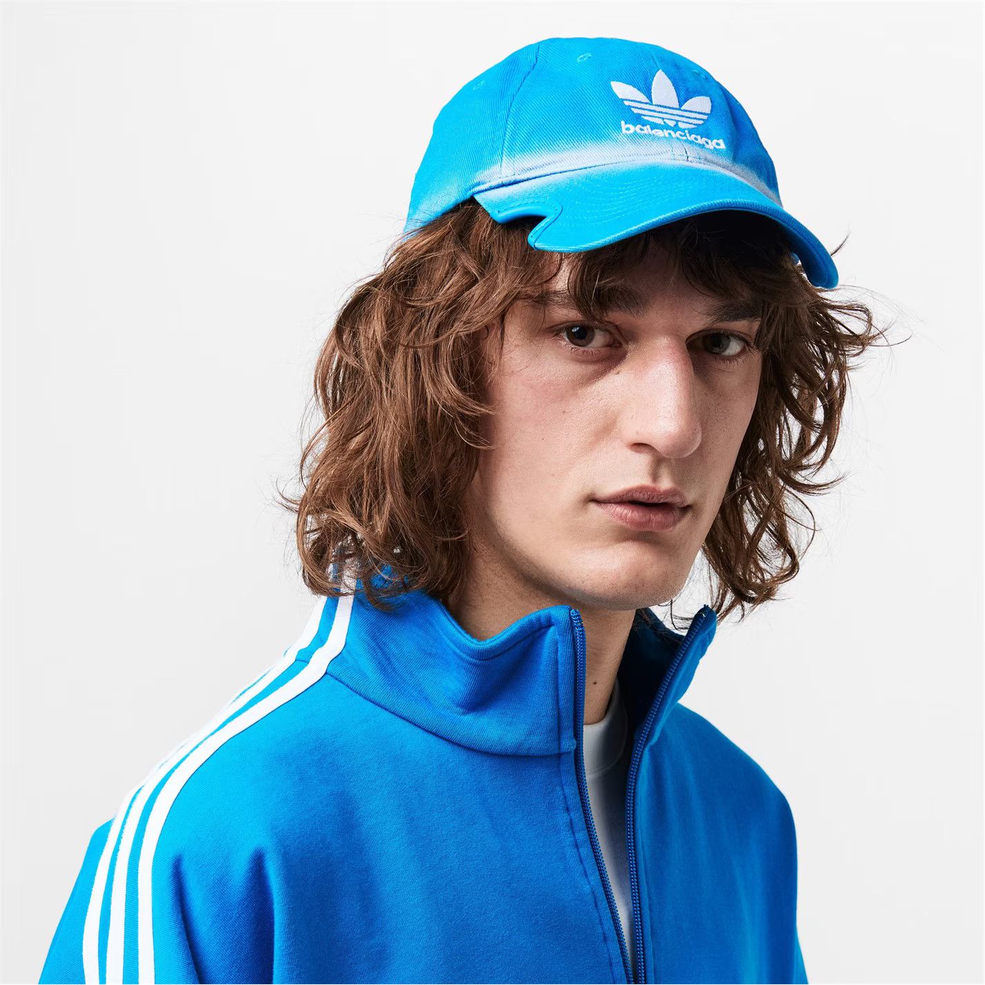 Adidas × Balenciaga o1g2r1mq0226 Size: S / Co-Branding Hat / Cap In Blue Size ONE SIZE - 3 Thumbnail