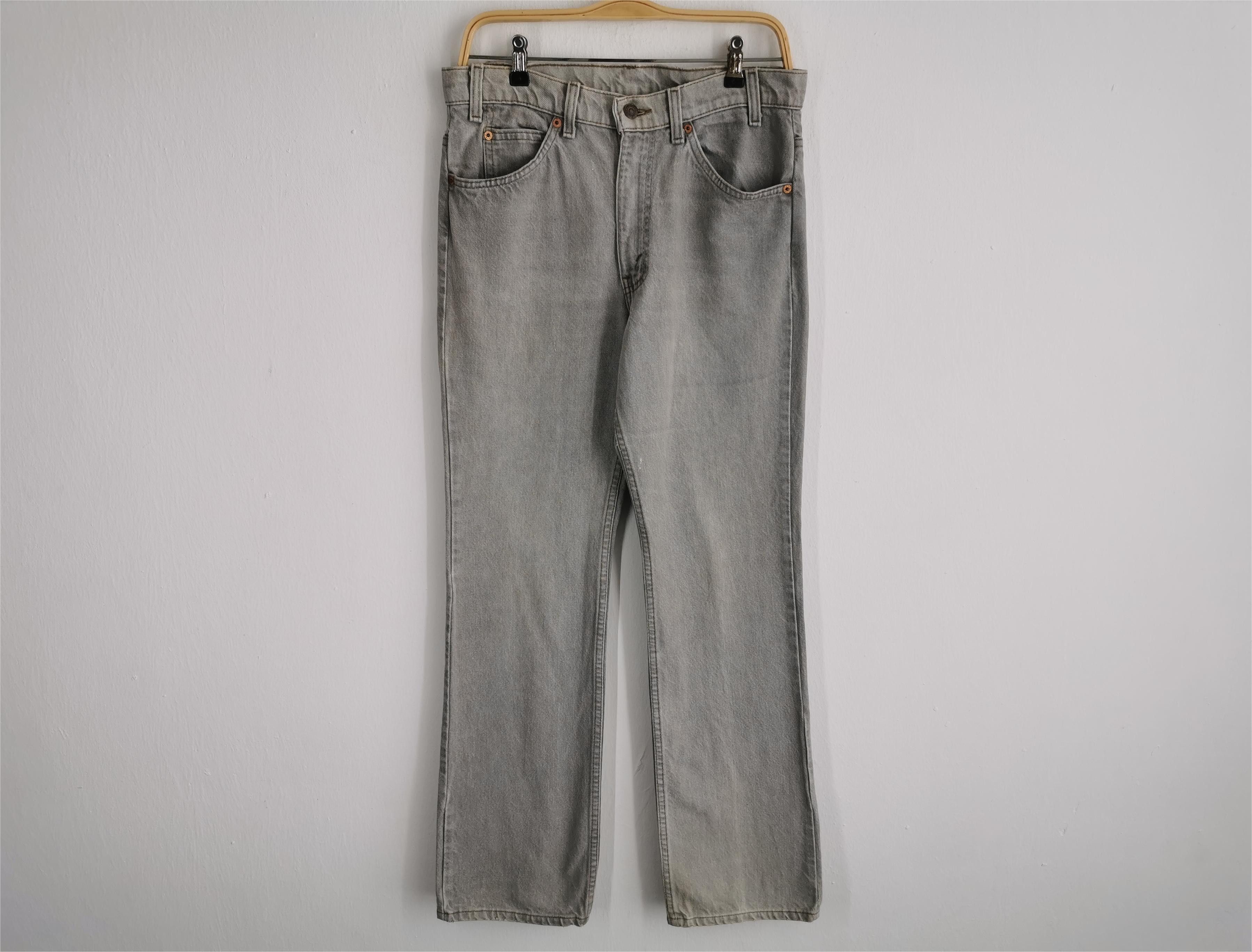 Levi's Distressed Vintage 90's Levis 517 Orange Tab Made In USA Size US 33 - 2 Thumbnail