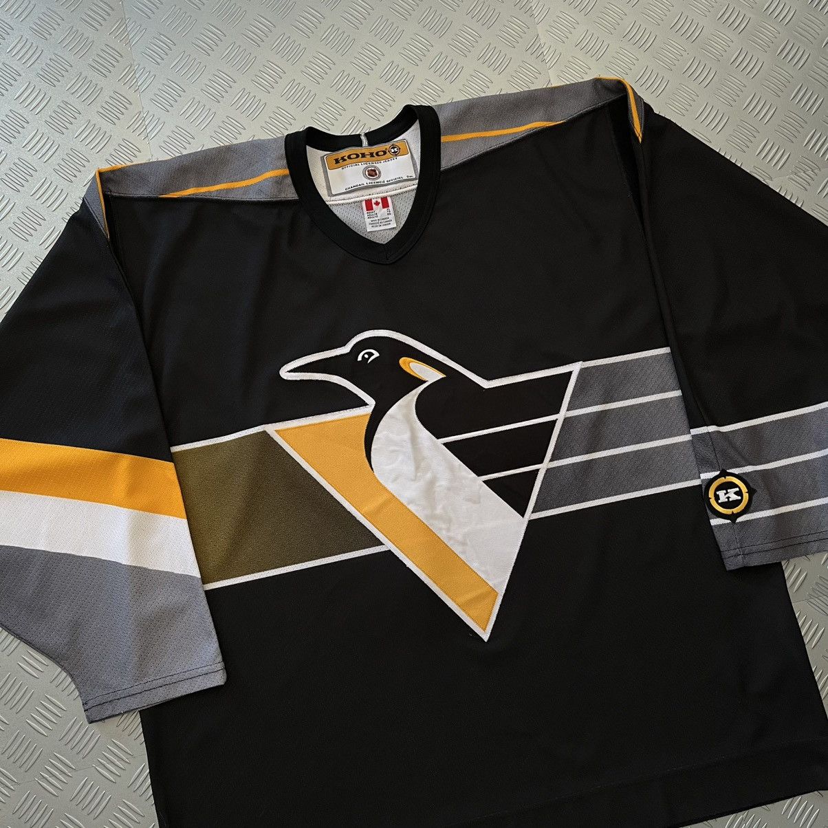 Koho × NHL Vintage 90s KoHo Pittsburgh Penguins NHL Hockey Jersey 🐧 Size US M / EU 48-50 / 2 - 4 Thumbnail