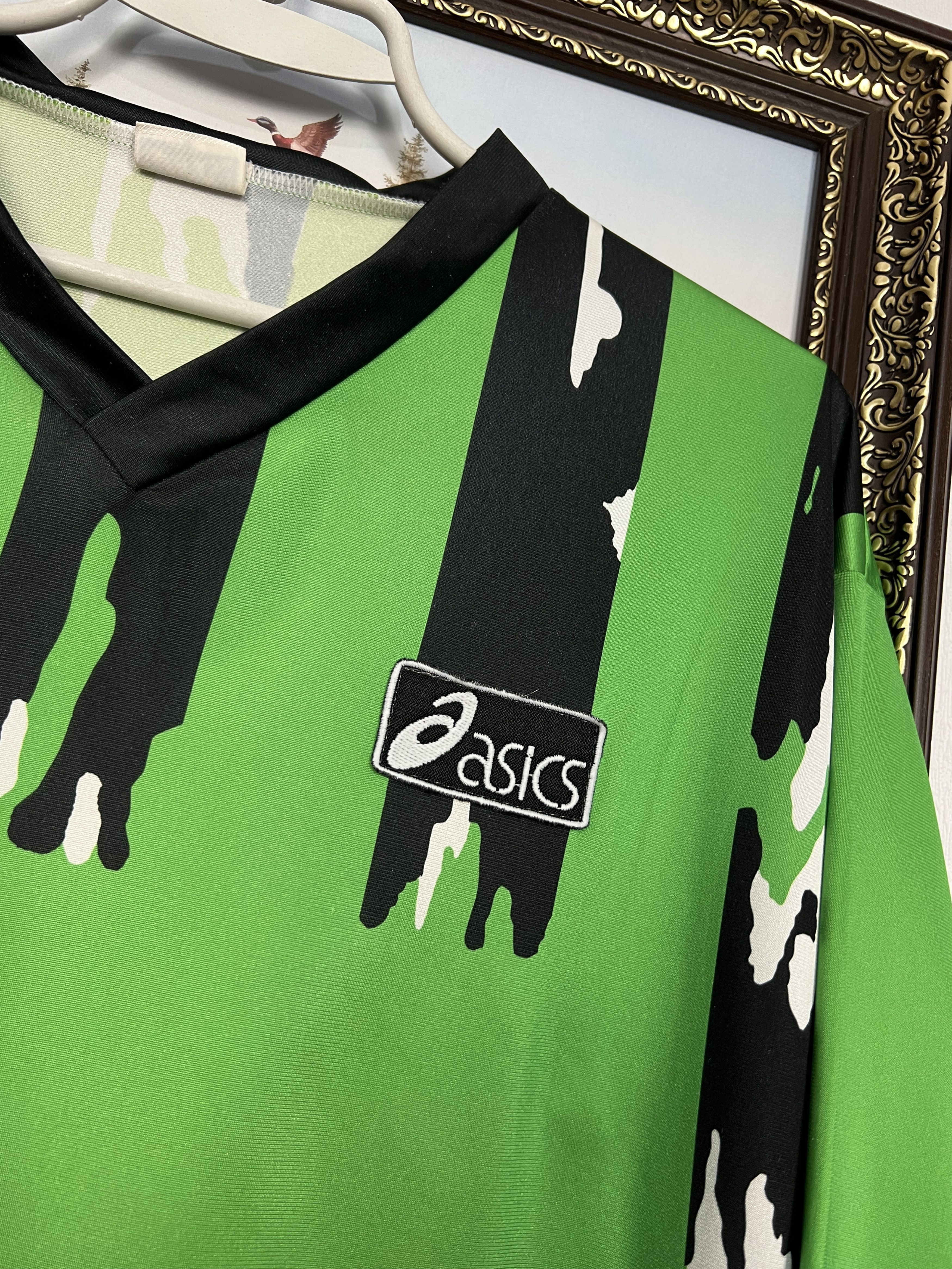 Asics Borussia Monchengladbach football shirt Long Sleeve Jersey Size US L / EU 52-54 / 3 - 5 Thumbnail