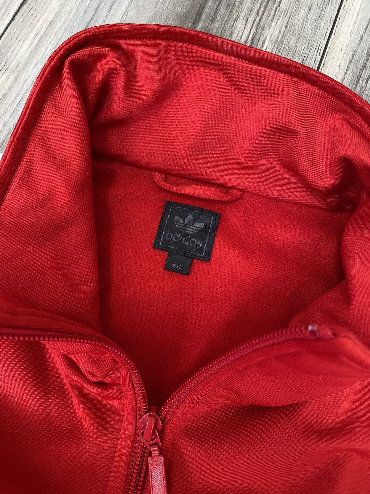 Adidas Vintage Adidas Firebird Red Track Jacket Size XXL Size US XXL / EU 58 / 5 - 8 Thumbnail