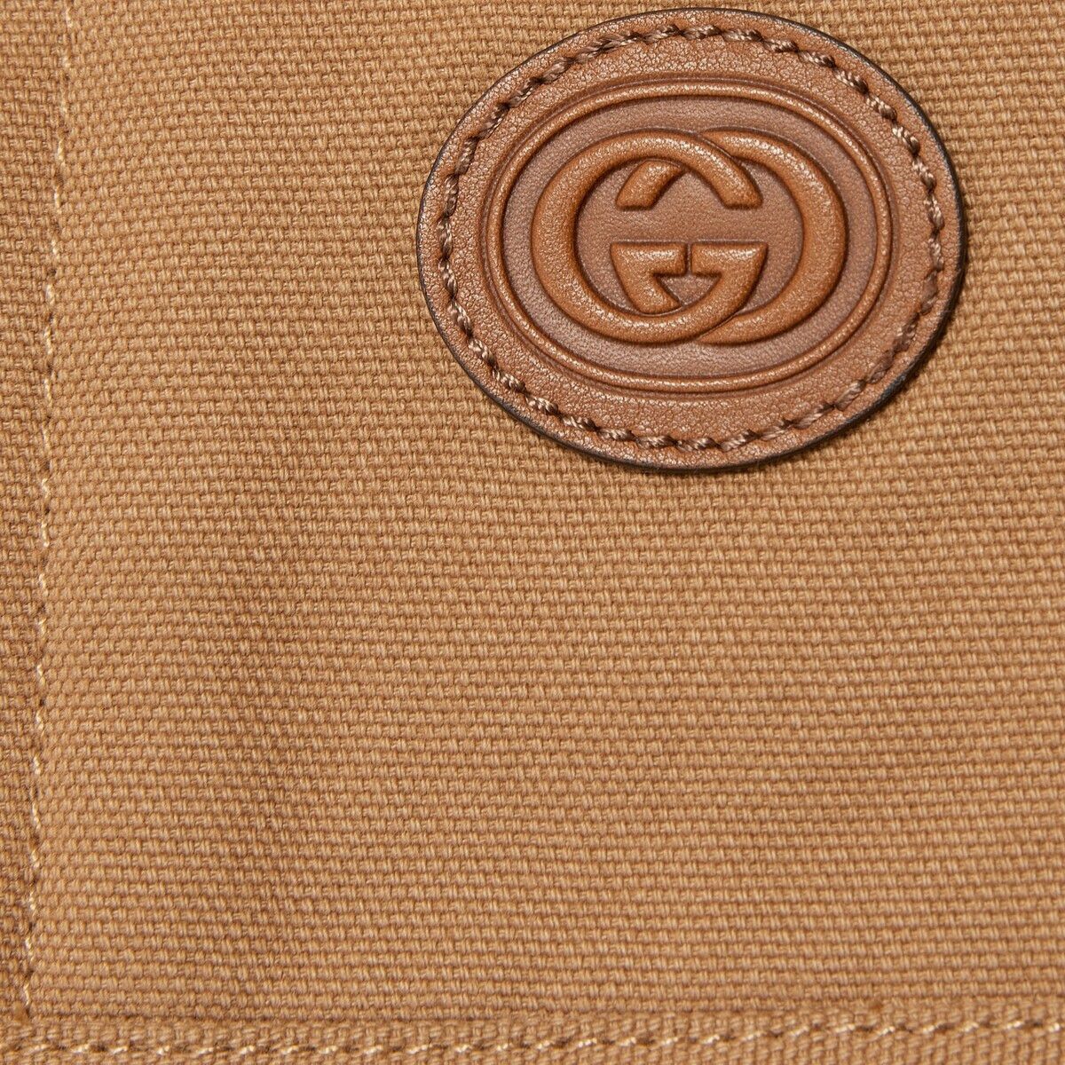 Gucci o1s1wg110725 Denim Jacket With Contrast Hood in Brown Size US XL / EU 56 / 4 - 2 Thumbnail