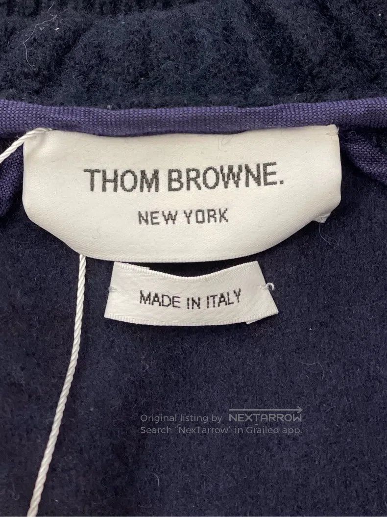 Thom Browne Thom Browne Dark blue short sleeves Size US M / EU 48-50 / 2 - 7 Thumbnail