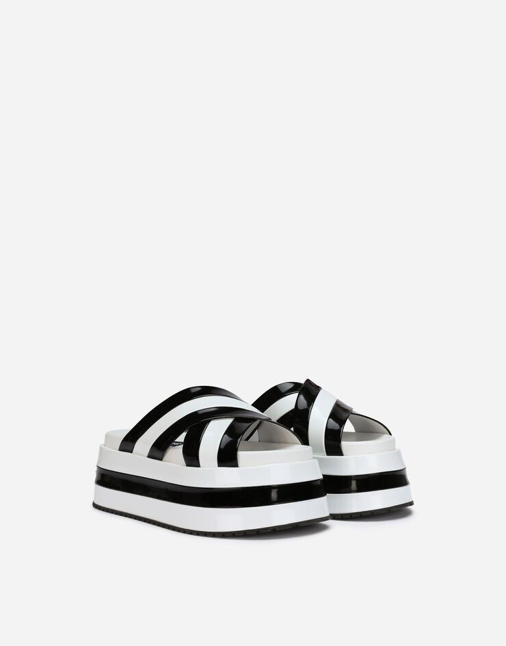 Dolce & Gabbana o1y0925 Slippers in White/Black Size US 6.5 / IT 36.5 - 2 Thumbnail